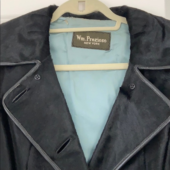 Pony hair long coat - Picture 2 of 5